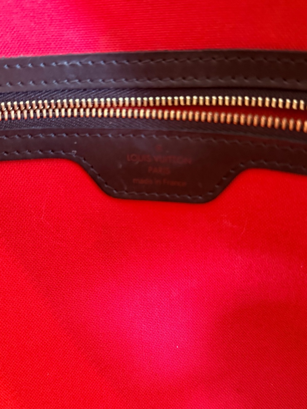 Louis Vuitton Nolita in Damier Ebene - Picture 8 of 8